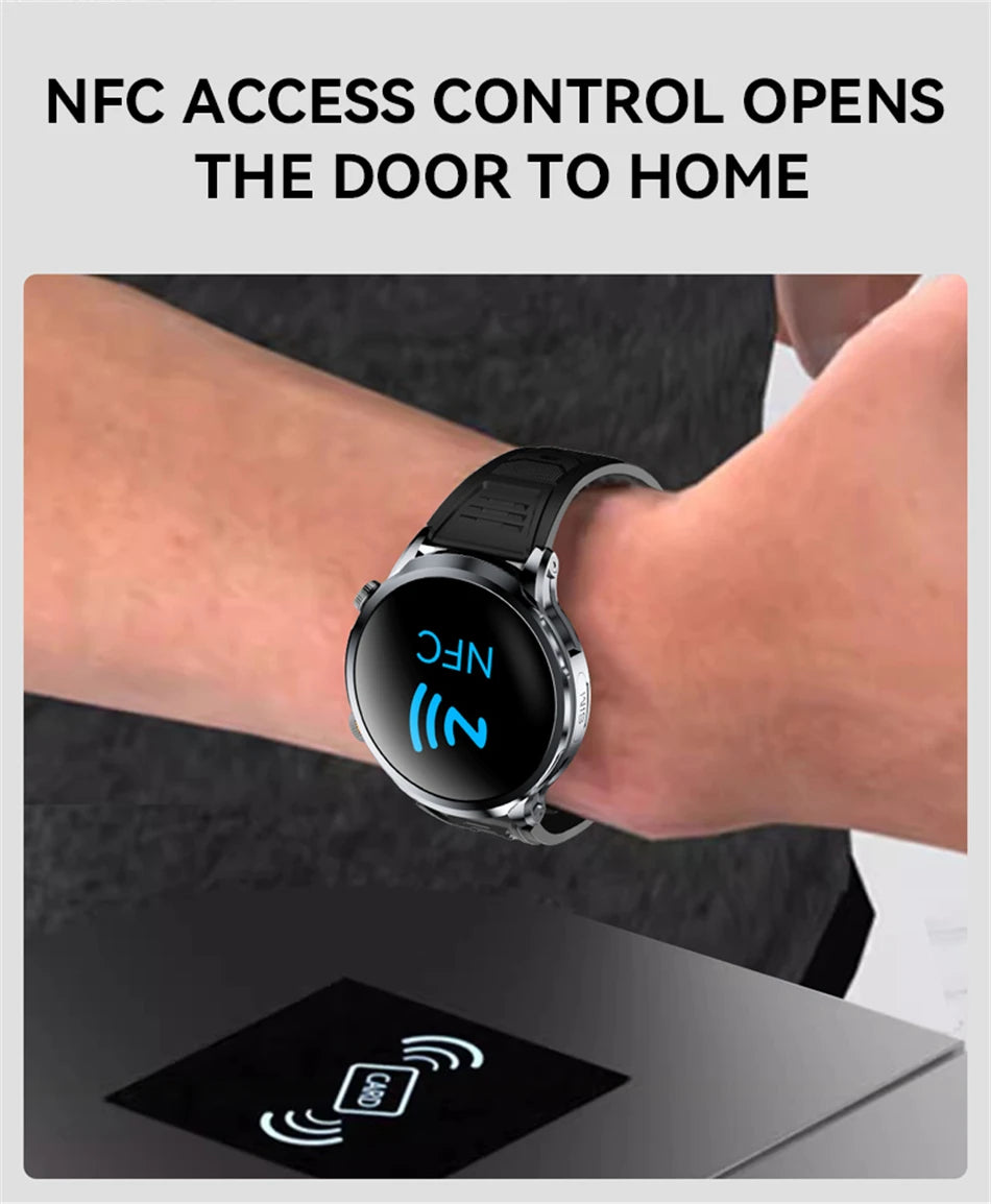 Reloj inteligente Android Netcom completo 5G/4G con cámara con tarjeta SIM videollamada AMOLED GPS WIFI Google Play mapas reloj inteligente para hombres y mujeres