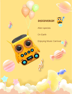 Buho Altavoz Bluetooth inalámbrico TK-200, minialtavoces portátiles impermeables IP65, compatible con tarjeta de memoria, estéreo HiFi, altavoces de graves pesados-MovilExpressShop