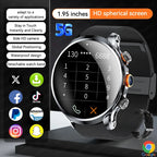 Reloj inteligente Android Netcom completo 5G/4G con cámara con tarjeta SIM videollamada AMOLED GPS WIFI Google Play mapas reloj inteligente para hombres y mujeres
