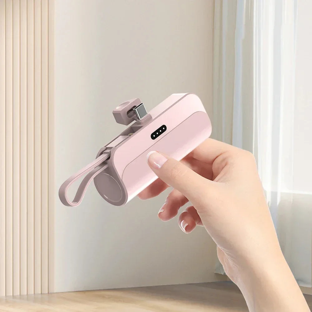 Banco de energía 10000mAh cargador portátil carga rápida teléfono batería externa de repuesto Mini PoverBank ForiPhone y Xiaomi Samsung Huawei-MovilExpressShop