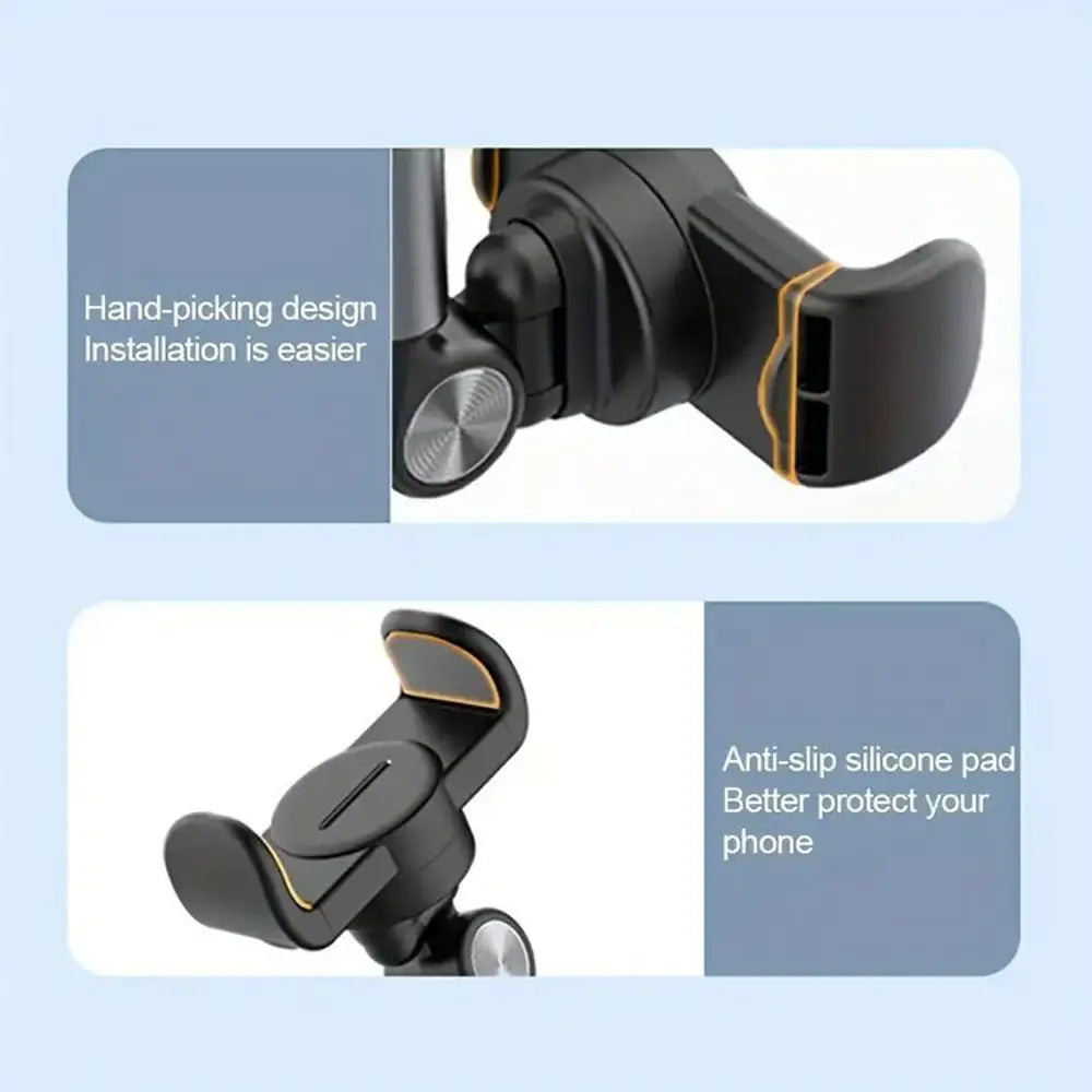 Soporte de escritorio de aluminio giratorio de 360 grados para fotografía Blogging en línea, trípode superior para teléfono-MovilExpressShop