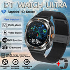 2025 nuevo reloj DT 7 Ultra reloj inteligente hombres 32GB memoria vídeo GPS NFC 47mm AMOLED Fitness rastreador deportivo salud relojes inteligentes mujeres