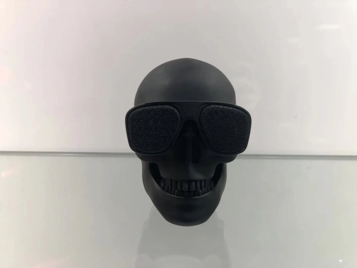Altavoces portátiles Mini Calavera, inalámbricos por Bluetooth, con dibujos animados de huesos, cabeza fantasma pequeña, Compatible con música estéreo de 5W Hd-MovilExpressShop