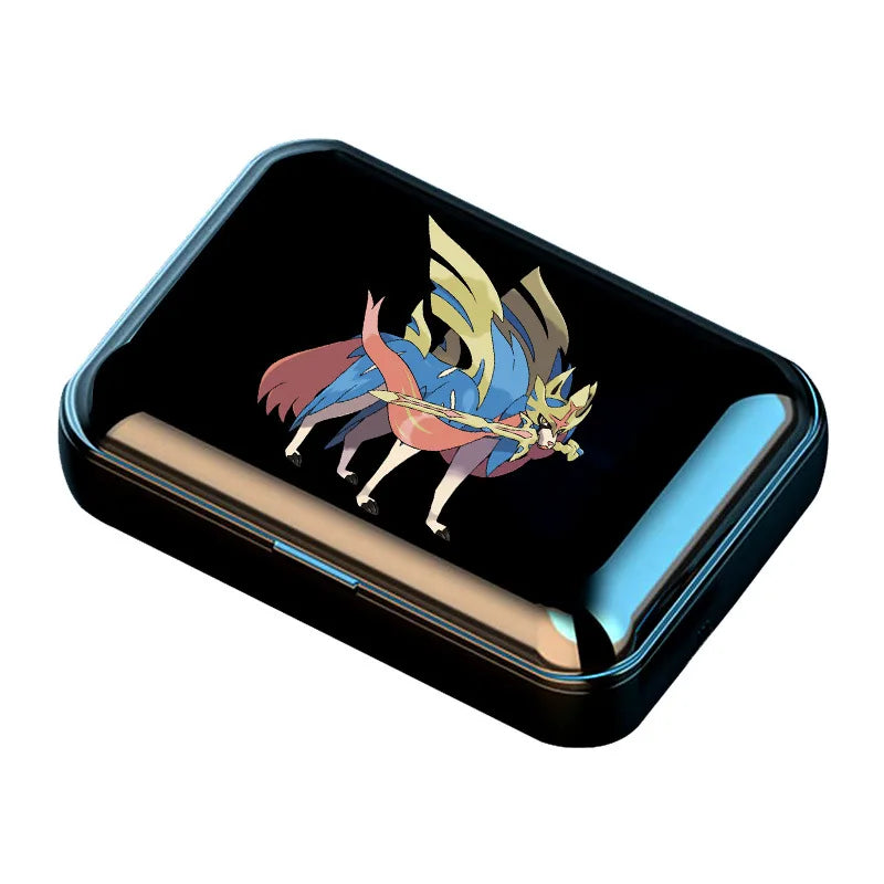 Pokemon Pikachu Auriculares inalámbricos con Bluetooth, Audio envolvente Anime estéreo bajo TWS auriculares deportivos para teléfono-MovilExpressShop