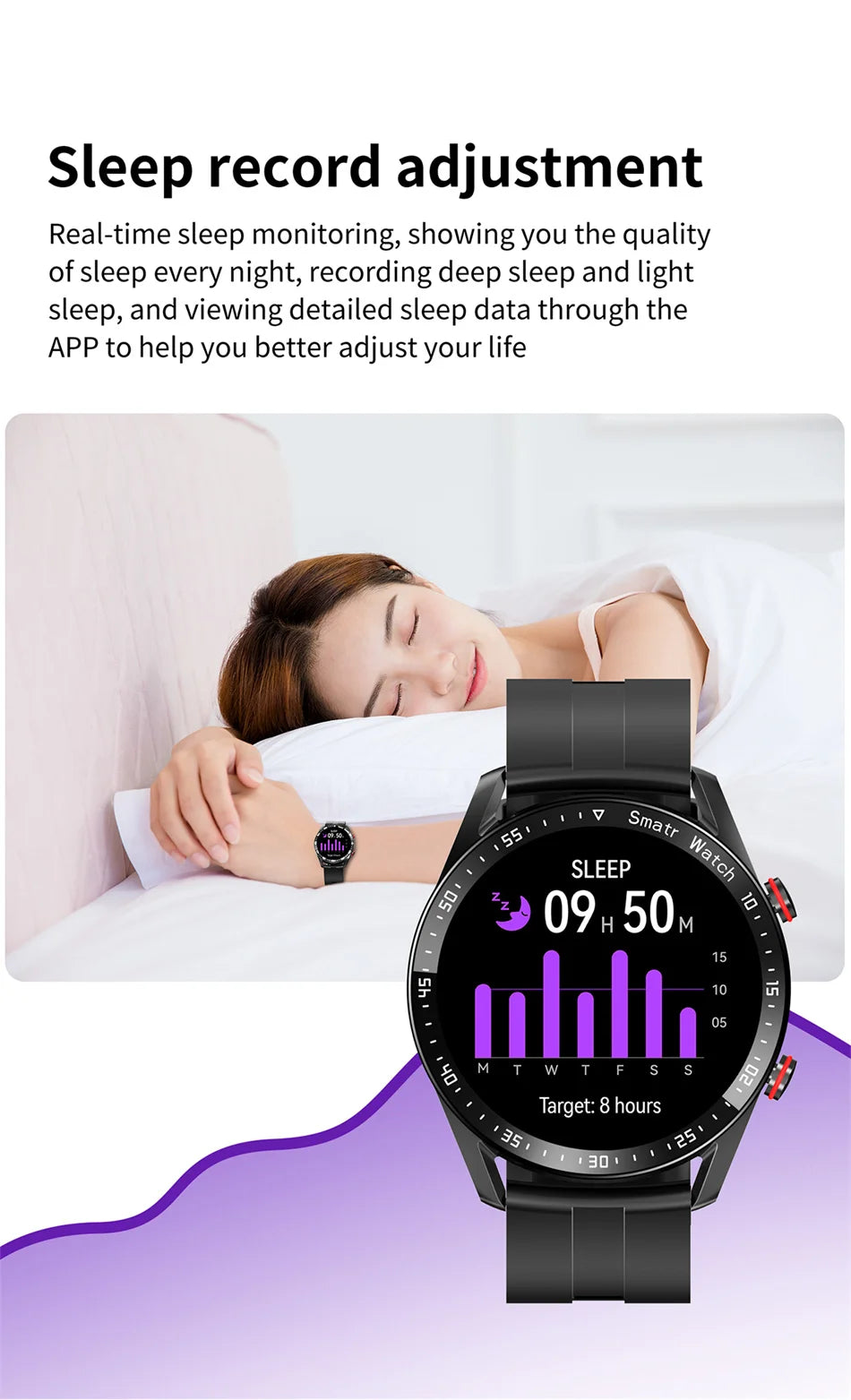 Reloj GT Series reloj inteligente hombres mujeres pantalla HD Bluetooth llamada GPS Tracker ritmo cardíaco IP68 impermeable SmartWatch 2024 nuevo