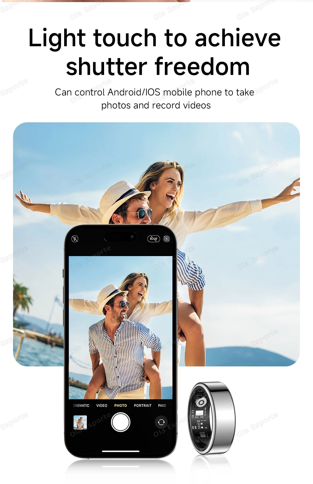 Anillo inteligente resistente al agua-MovilExpressShop