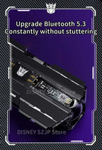 Transformers TF-T01 auriculares inalámbricos Bluetooth 5,3 sonido HIFI Bumblebee auriculares para juegos auriculares de baja latencia Larga modo de reposo-MovilExpressShop