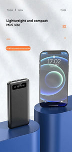 VIVO 200000mAh 120W banco de energía batería de carga súper rápida pantalla Digital de alta capacidad banco de energía para iPhone Samsung Huawei-MovilExpressShop