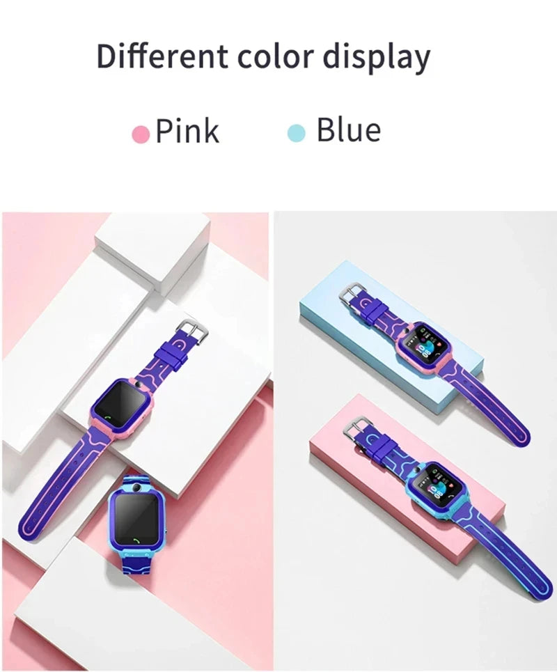 Xiaomi niños 5G reloj inteligente SOS ubicación GPS tarjeta Sim llamada niño reloj inteligente cámara impermeable niños niñas regalo para IOS Android