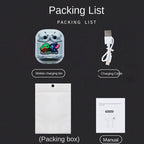 Nuevo Disney Stitch sonido HIFI pantalla Digital LED auriculares Bluetooth auriculares inalámbricos serie Stitch de largo alcance-MovilExpressShop