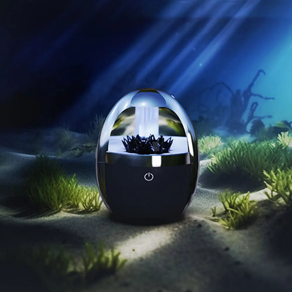 Altavoz Ferrofluid con luz ajustable de 4 colores, altavoz BT Ferrofluid de baile, altavoz portátil, regalos de cumpleaños para hombres y mujeres