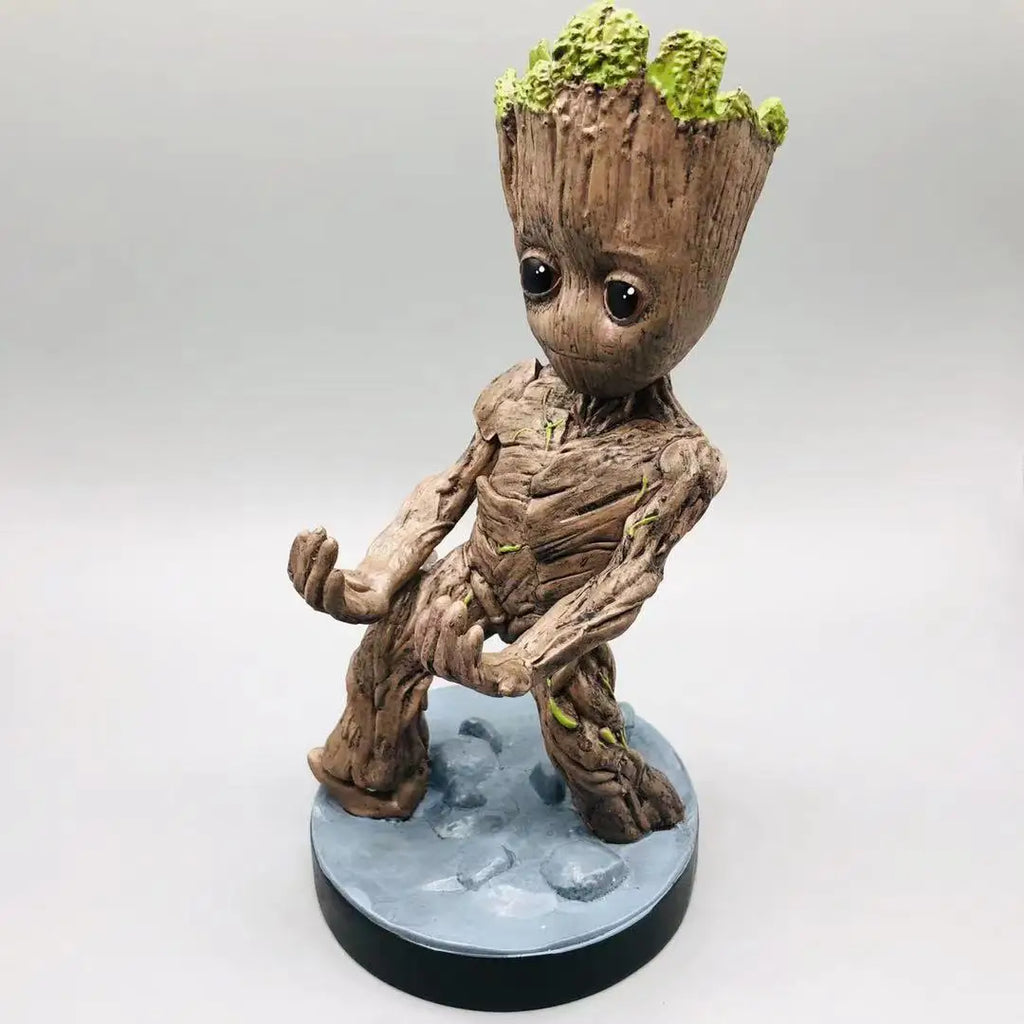 soporte para teléfono o mando de PlayStation inspirado en tus héroes favoritos como Groot, Iron Man, soldados imperiales, ¡entre muchos más!-MovilExpressShop