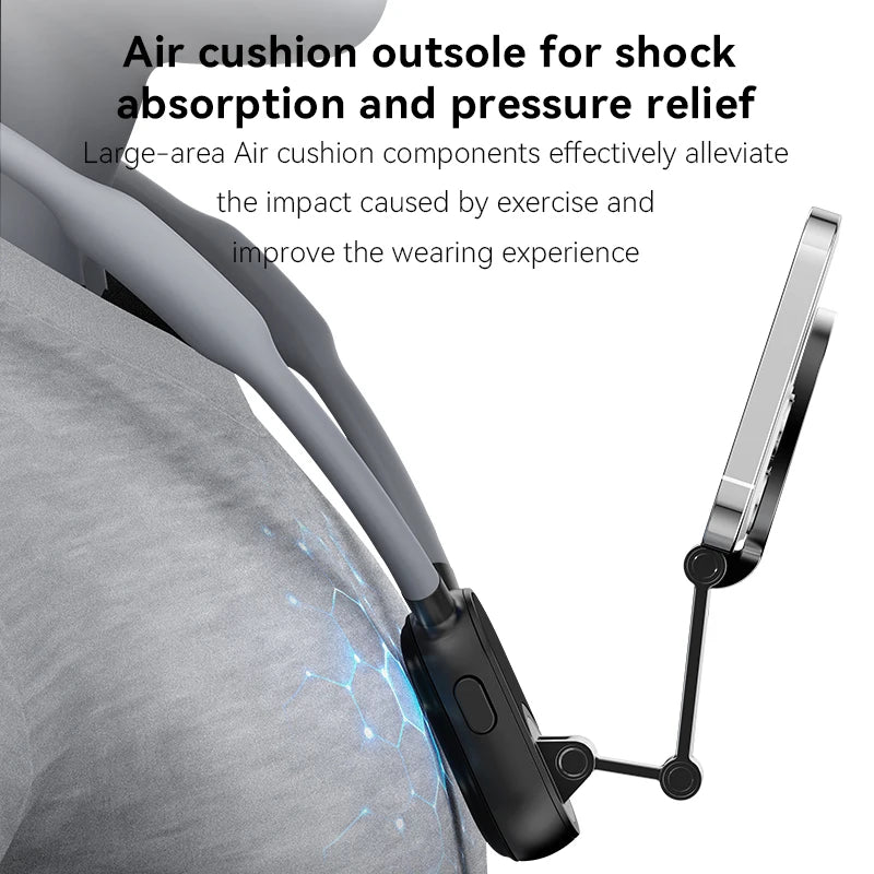 Clip magnético para teléfono con montaje en cuello 360 °   Soporte de teléfono POV de rotación para Iphone 15 14 13 12 11 10 para accesorios de teléfono SAMSUNG HUAWEI-MovilExpressShop