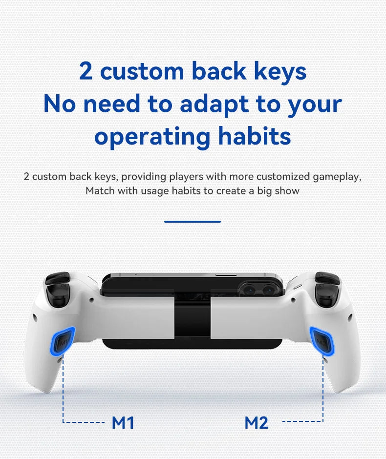 Controlador de juego de estiramiento para teléfono móvil D9, inalámbrico, Bluetooth, PC, tableta para Switch/PS3/PS4, controlador somatosensorial de doble salón-MovilExpressShop