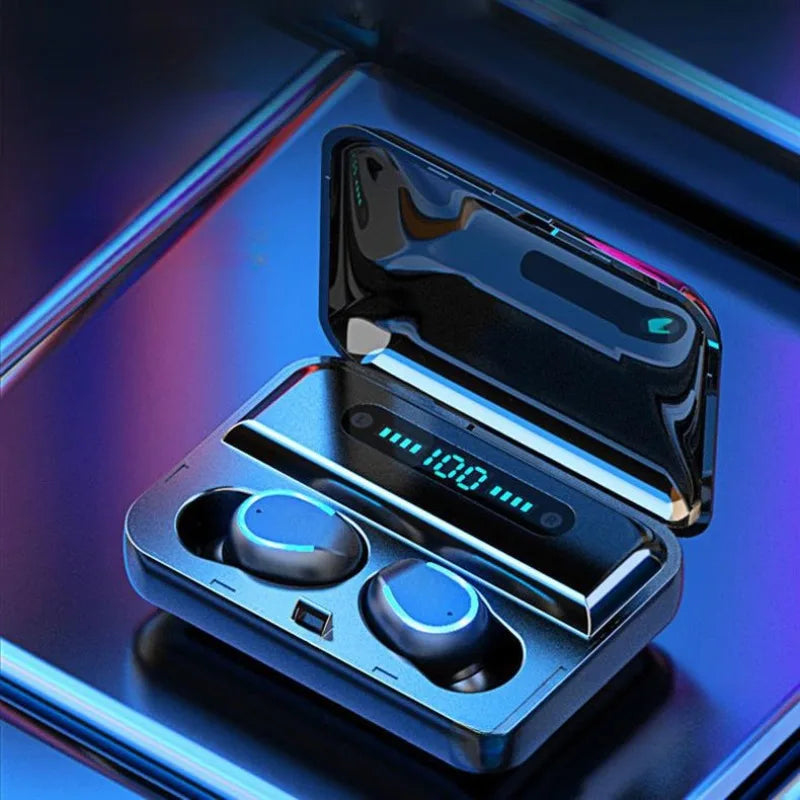 ONE PIECE Luffy Zoro Auriculares inalámbricos con Bluetooth Binaural pequeños en los oídos Anime estéreo bajo TWS auriculares deportivos para teléfono-MovilExpressShop