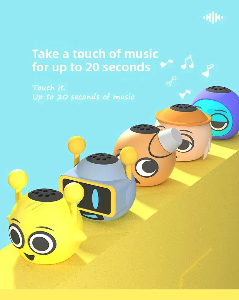 Nuevo altavoz de juego de dibujos animados de Anime Sprunki, decoraciones de sonido de escritorio, altavoz inalámbrico exprés, caja de sonido, regalo para niños y niñas-MovilExpressShop