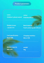 Xiaomi niños reloj inteligente 4G SOS ubicación GPS tarjeta Sim llamada niño reloj inteligente cámara impermeable niños niña regalo para Ios Android caliente