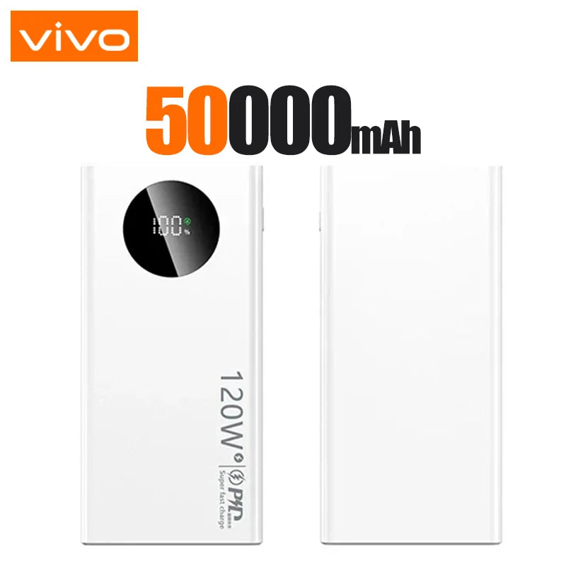 ONEPLUS 120W 200000mAh banco de energía de alta capacidad carga súper rápida cargador de batería portátil para iPhone Samsung Huawei-MovilExpressShop