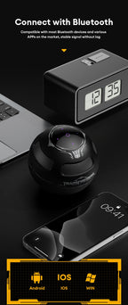 TRANSFORMERS TF-Y17 Altavoz portátil Altavoz Bluetooth inalámbrico de larga resistencia Sonido estéreo Caja de sonido multifuncional-MovilExpressShop