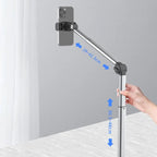 Soporte de escritorio de aluminio giratorio de 360 grados para fotografía Blogging en línea, trípode superior para teléfono-MovilExpressShop