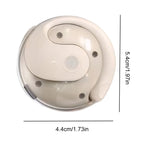 Auriculares inalámbricos BT AI con traducción, 99% de precisión, 144 idiomas, traducción de idiomas en tiempo Real, traductor de voz inteligente