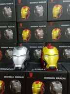 Marvel Los Vengadores Spiderman Iron Man Dibujos animados creativos Mini subwoofer Altavoz Bluetooth Personalizado Anime Película Audio Regalo