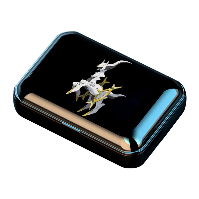 Pokemon Pikachu Auriculares inalámbricos con Bluetooth, Audio envolvente Anime estéreo bajo TWS auriculares deportivos para teléfono-MovilExpressShop