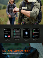 Blackview 2025 reloj inteligente para exteriores 900mAh W70 Pro 2,01 ''pantalla TFT HD-MovilExpressShop