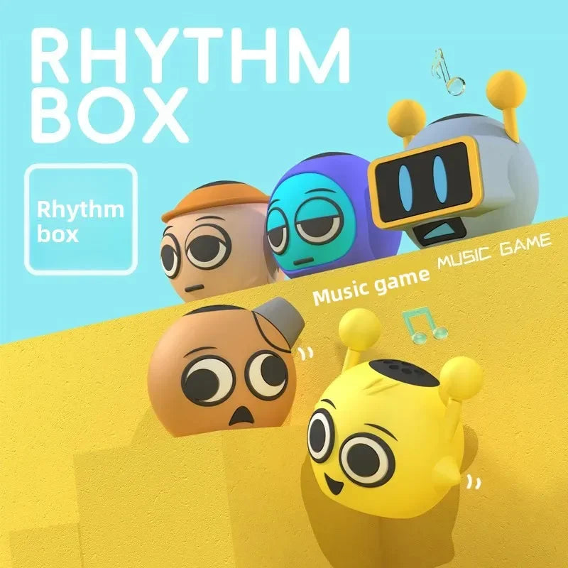 Nuevo altavoz de juego de dibujos animados de Anime Sprunki, decoraciones de sonido de escritorio, altavoz inalámbrico exprés, caja de sonido, regalo para niños y niñas-MovilExpressShop