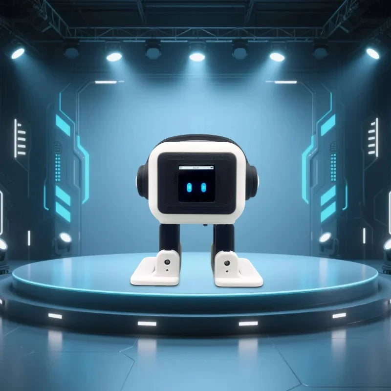 Robot AI EMO ESP32-S3 Control principal pantalla de 1,54 pulgadas Robot interactivo inteligente compañero de reconocimiento de voz para niños