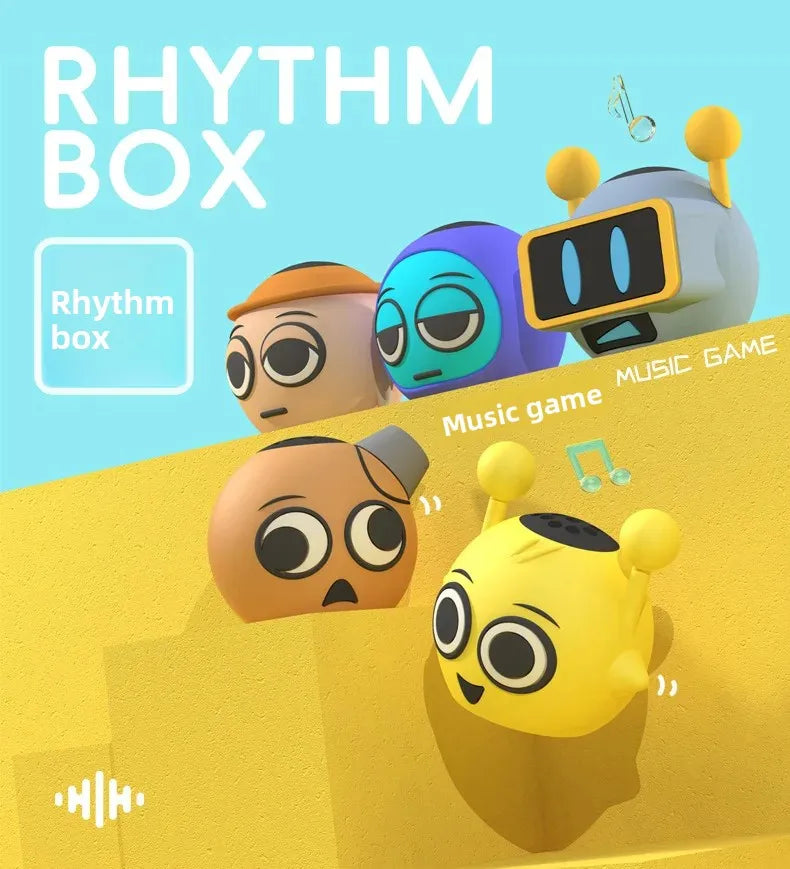 Nuevo altavoz de juego de dibujos animados de Anime Sprunki, decoraciones de sonido de escritorio, altavoz inalámbrico exprés, caja de sonido, regalo para niños y niñas-MovilExpressShop