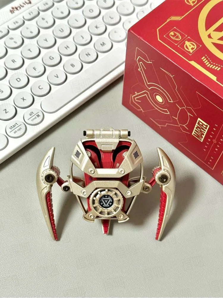 MARVEL Colaboración Auriculares Bluetooth ANC Cancelación activa de ruido Bluettoth Auriculares inalámbricos Deportes Juegos Regalo Iron Man-MovilExpressShop