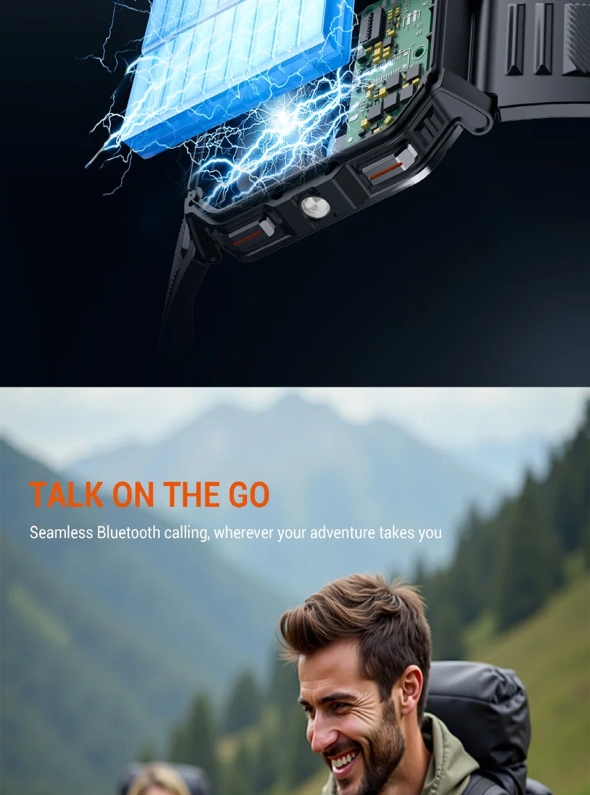 Blackview 2025 reloj inteligente para exteriores 900mAh W70 Pro 2,01 ''pantalla TFT HD-MovilExpressShop