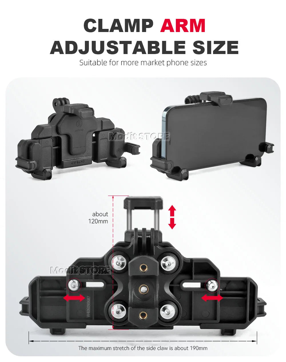 Soporte para teléfono móvil para motocicleta Suzuki V-STROM 800DE v-strom 800DE 2023, soporte de navegación GPS de 9mm a 16mm