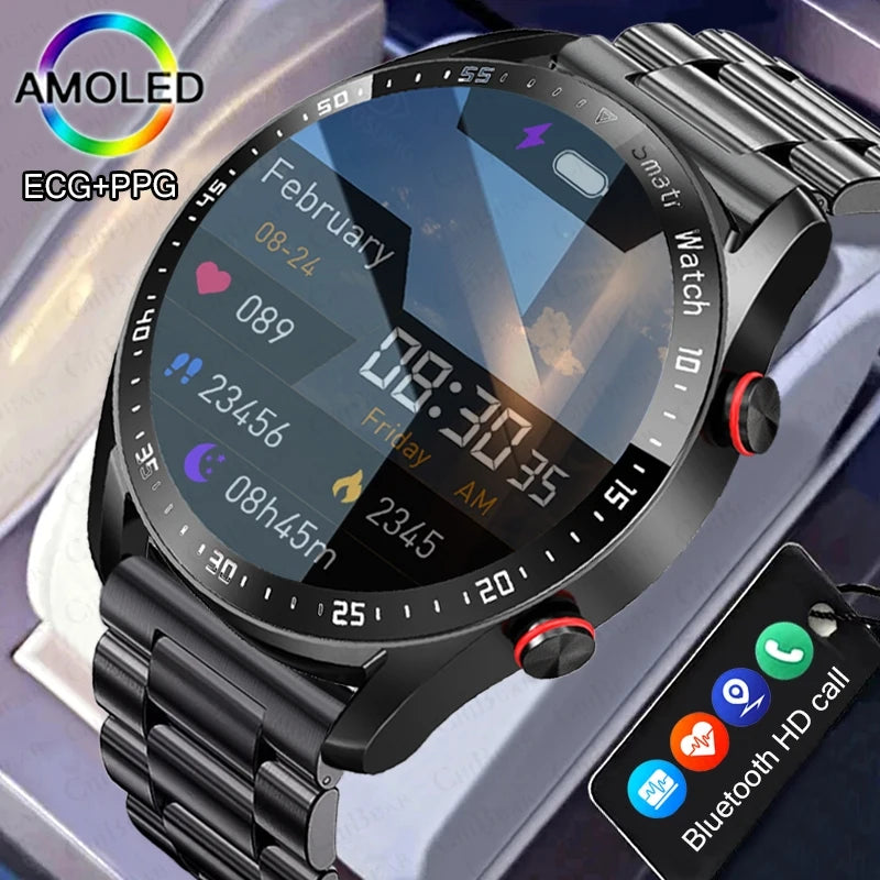 Reloj GT Series reloj inteligente hombres mujeres pantalla HD Bluetooth llamada GPS Tracker ritmo cardíaco IP68 impermeable SmartWatch 2024 nuevo