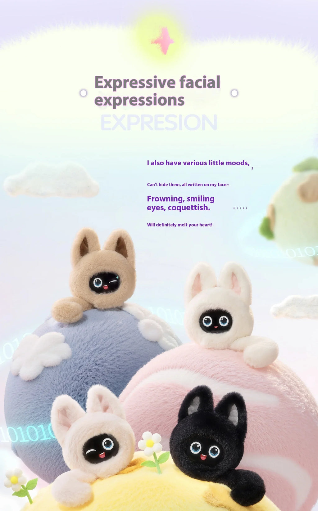 MUU IA compañero Robot interacción emocional juguetes de peluche Robot conversación remota memoria a largo plazo Robot de dibujos animados regalos para niños