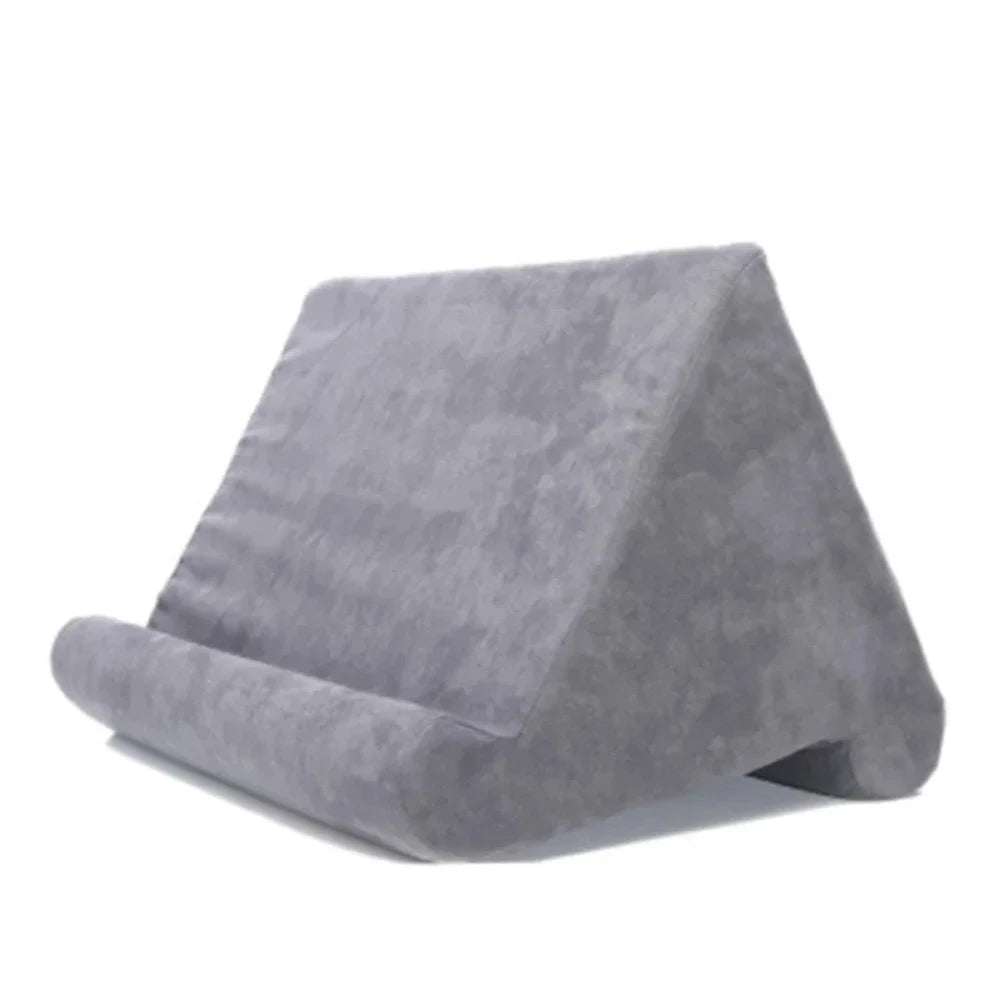 Soporte para tableta con almohada de esponja para IPad, Samsung, Huawei, Xiaomi, soporte para tableta, soporte para teléfono móvil, almohada, soporte de lectura multiángulo