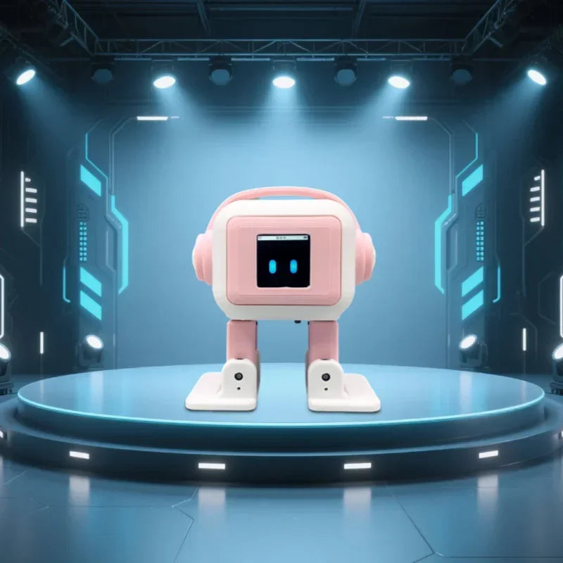 Robot AI EMO ESP32-S3 Control principal pantalla de 1,54 pulgadas Robot interactivo inteligente compañero de reconocimiento de voz para niños