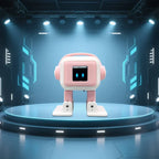 Robot AI EMO ESP32-S3 Control principal pantalla de 1,54 pulgadas Robot interactivo inteligente compañero de reconocimiento de voz para niños