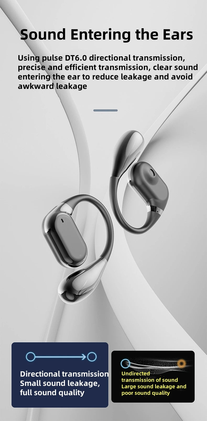 Original Xiaomi Q11 auriculares Bluetooth no intrauditivos auriculares inalámbricos pantalla de alimentación con micrófono deportes auriculares de alta fidelidad juego-MovilExpressShop