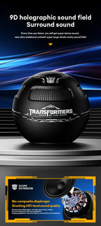 TRANSFORMERS TF-Y17 Altavoz portátil Altavoz Bluetooth inalámbrico de larga resistencia Sonido estéreo Caja de sonido multifuncional-MovilExpressShop