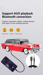 Altavoz Bluetooth WSTER WS-1955 Retro Sedan-MovilExpressShop