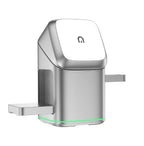 Soporte cargador inalámbrico magnético 3 en 1, cargador rápido, carga rápida inteligente para Samsung iPhone 12-16 HUAWEI iWatch AirPods