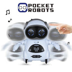 Xiaobao-Mini Robot inteligente multifuncional eléctrico para niños, bolsa de bolsillo, rompecabezas, historia interactiva, voz