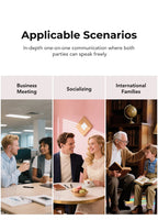 [Pantalla Ultra HD] auriculares HTC NE40 Bluetooth V6 TWS auriculares inalámbricos deportivos traductor AI auricular micrófono de reducción de ruido en la oreja