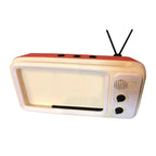Soporte de teléfono con altavoz, soporte de música, antideslizante, Retro, TV, teléfono Móvil, 6, 4 a 6, 7, Smartphone-MovilExpressShop