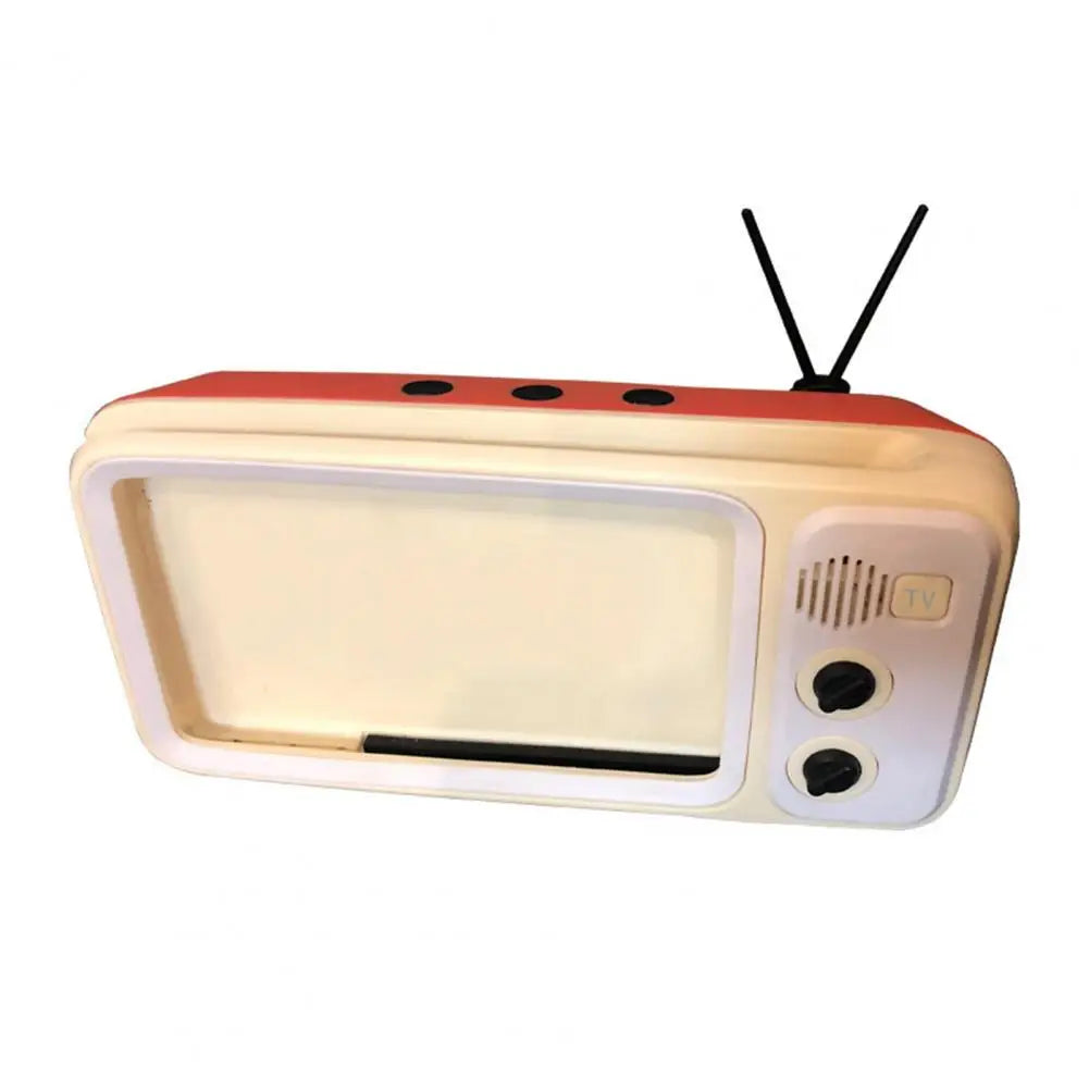 Soporte de teléfono con altavoz, soporte de música, antideslizante, Retro, TV, teléfono Móvil, 6, 4 a 6, 7, Smartphone-MovilExpressShop