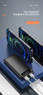 VIVO 200000mAh 120W banco de energía batería de carga súper rápida pantalla Digital de alta capacidad banco de energía para iPhone Samsung Huawei-MovilExpressShop